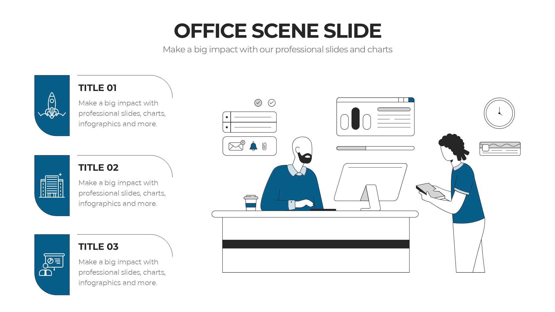 Office Scenes slide 3